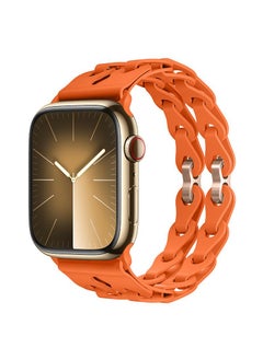 Y&D For Apple 38/40/41mm Fashion Hollow Silicone Bracelet Strap  - Image 2