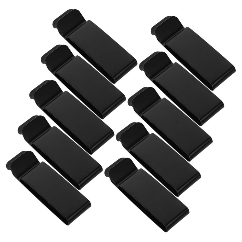 10 Pcs Durable Metal Spring Clip Belt Clip For Phone Pouches Everyday Convenience - Image 2