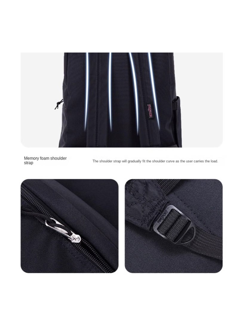 JANSPORT حقيبة ظهر سوبر بريك الصلبة باللون الأخضر - Image 2