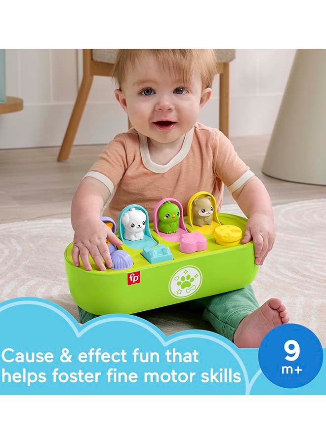 Fisher-Price لعبة أطفال FP Pets لتنمية المهارات الحركية الدقيقة مع أنشطة وأصوات للعب التطوري للأطفال من عمر 9 أشهر فما فوق - Image 1