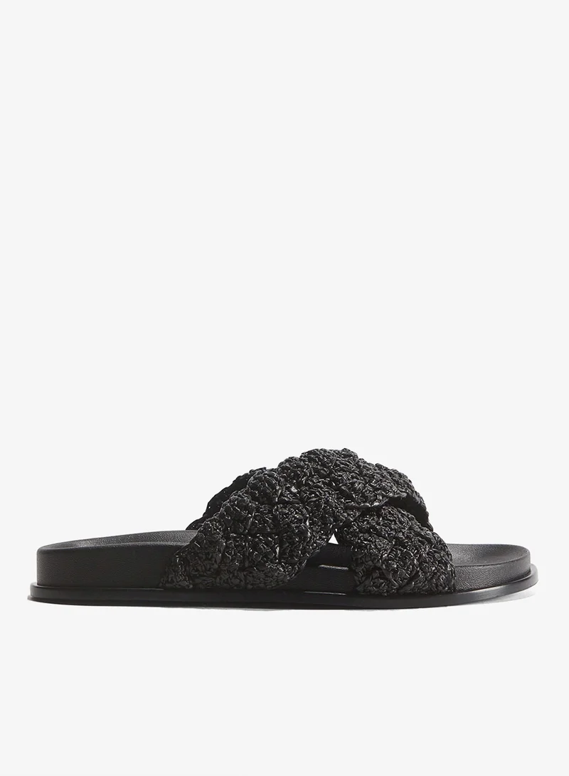 H&M Braided-Strap Sandals