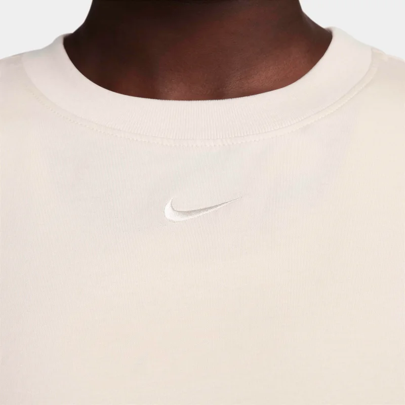 Nike light beige Women's Sportswear Essential T-Shirt Dress for Women | Best Price UAE