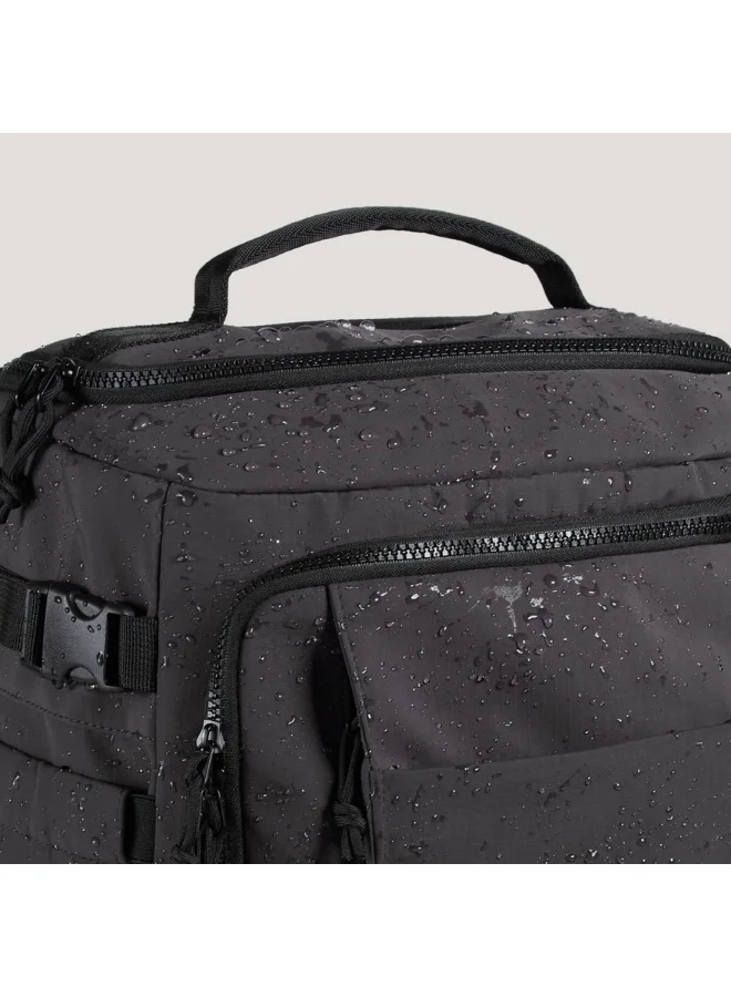 BAGSMART BAGSMART Black Blast Quick Access 28L Carry On Travel Backpack