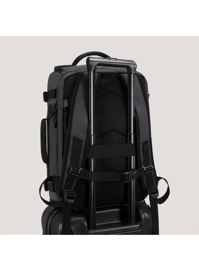 BAGSMART BAGSMART Black Blast Quick Access 28L Carry On Travel Backpack
