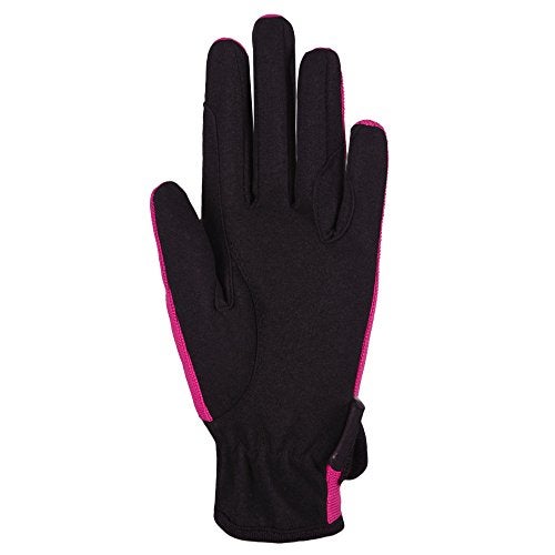Mashfa Pink/Age 10-12 Years - Riding Gloves - Kid Horse Gloves - Horse Riding Accessories - Image 3