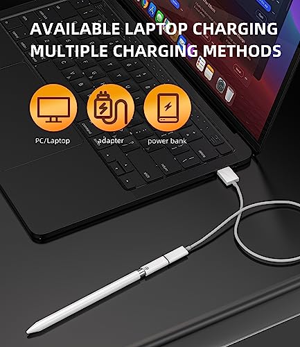 HOYULLI (Only applicable to original pens)USB C Female to Lightning Female Adapter 2-Pack Pencil 1st Generation Charger Accessories for Charging Pen Converter Type-c Charge Cable Ipad Ipencil Connector - Image 3