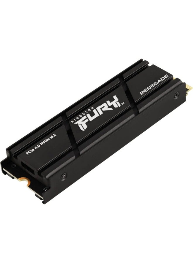 Kingston 4000GB FURY Renegade PCIe 4.0 NVMe SSD With Heatsink upto 7300/7000 MB/s 4 TB - Image 1