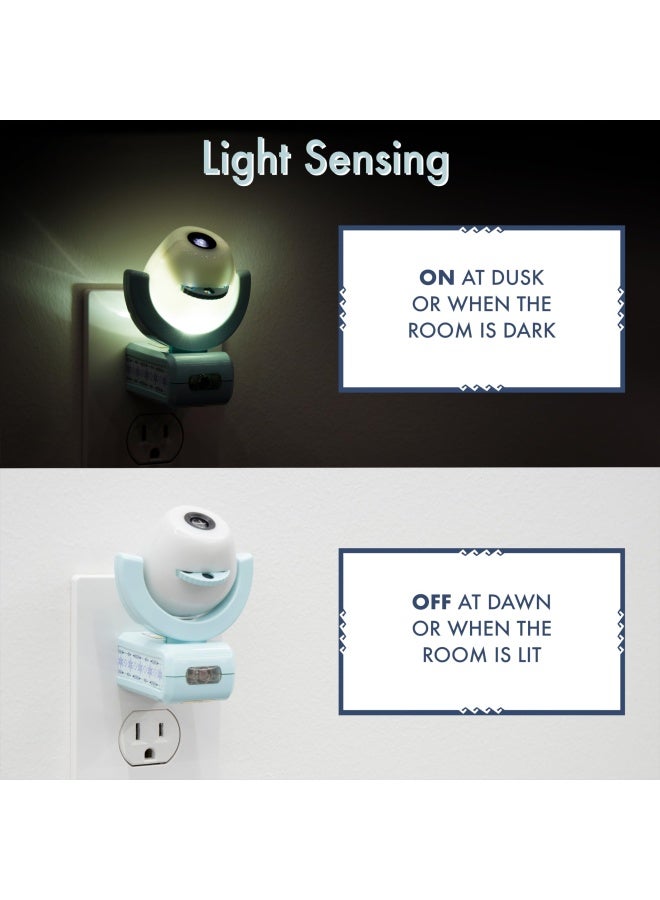 Projectables Disney Frozen 2 LED Kids Night Light Projector Plug-in Dusk-to-Dawn UL-Listed Elsa Anna Olaf Ideal for Hallway Bedroom Nursery Playroom Gaming Room 45028 - Image 4