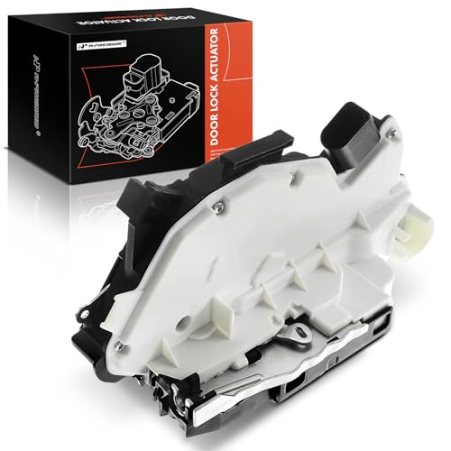 A-Premium Door Latch Lock Actuator Compatible with Audi, Volkswagen and Seat Vehicles - A1 2011-2014, CC 2009-2015, for Tiguan 2009-2014, Amarok 2011-2012, Ibiza 2009-2012 - Front Left Driver Side - Image 1