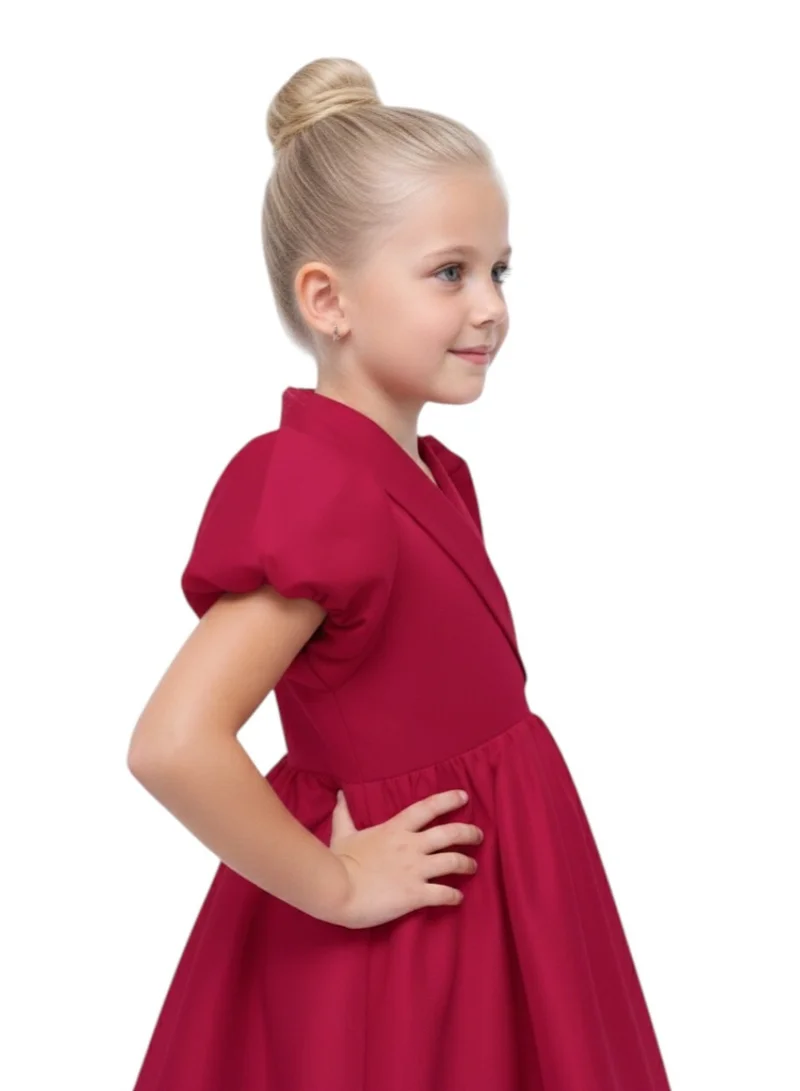 دىدانيالا فستان بياقة مناسبة بقصة واسعة