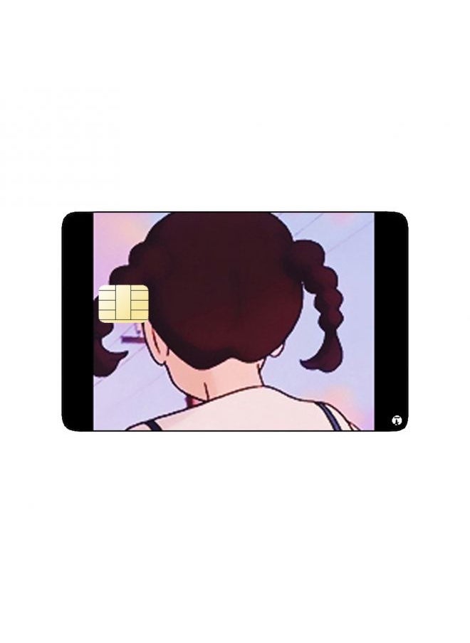RKN - PRINTED BANK CARD STICKER Umi From From Up On Poppy Hill Anime - Image 1