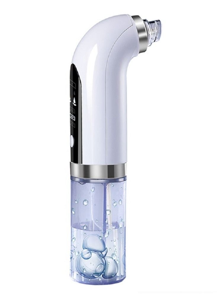 Generic Blackhead Removal Pore Vacuum Face Cleaner Electric Pimple Black Head Remover USB Rechargeable Water Cycle Facial Cleaning Tools  - Image 1