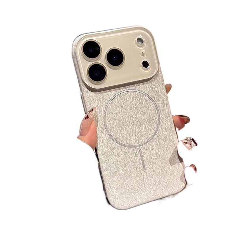 غطاء MagSafe | أبيض | مقاوم للصدمات لـ iPhone 14 / 14 Plus / 14 Pro / 14 Pro Max - Image 1