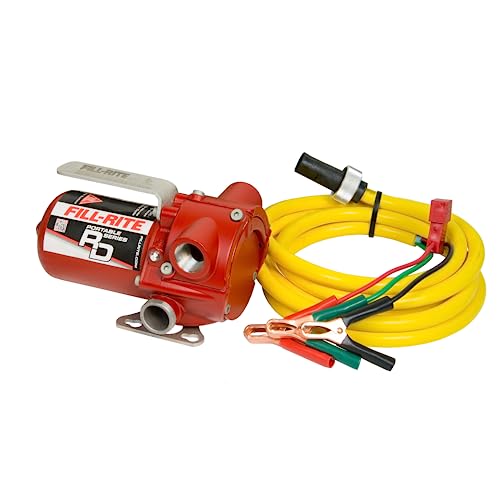 FILL RITE Fill-Rite RD1212NN 12V 12 GPM Portable Fuel Transfer Pump w/Power Cable - Image 1