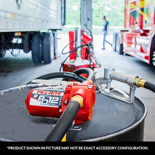 FILL RITE Fill-Rite RD1212NN 12V 12 GPM Portable Fuel Transfer Pump w/Power Cable - Image 5