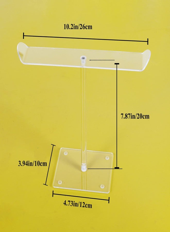 LOVNFC Headband Holder, Hair Accessories Organizer Acrylic Clear Hairband Hair Hoop Display Stand with for Girls Women - Image 3