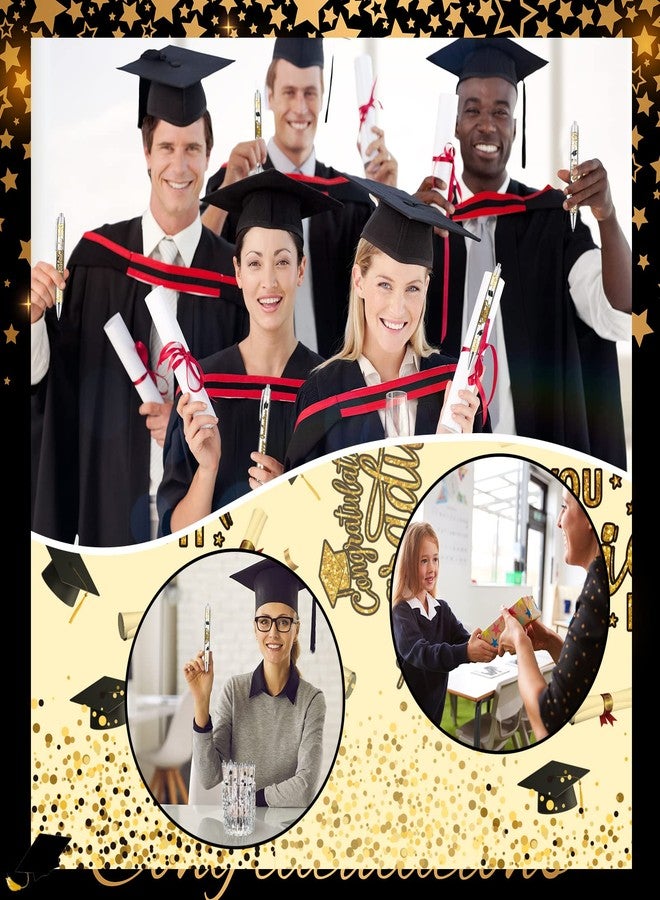 Sabary 24 Pcs Graduation Ballpoint Pen Congrats Grad Ballpoint Pen Graduation Gifts for Student Kid, Graduate Party Favor Gift for High School, College, Office Home Classroom School, 4 Styles - Image 5