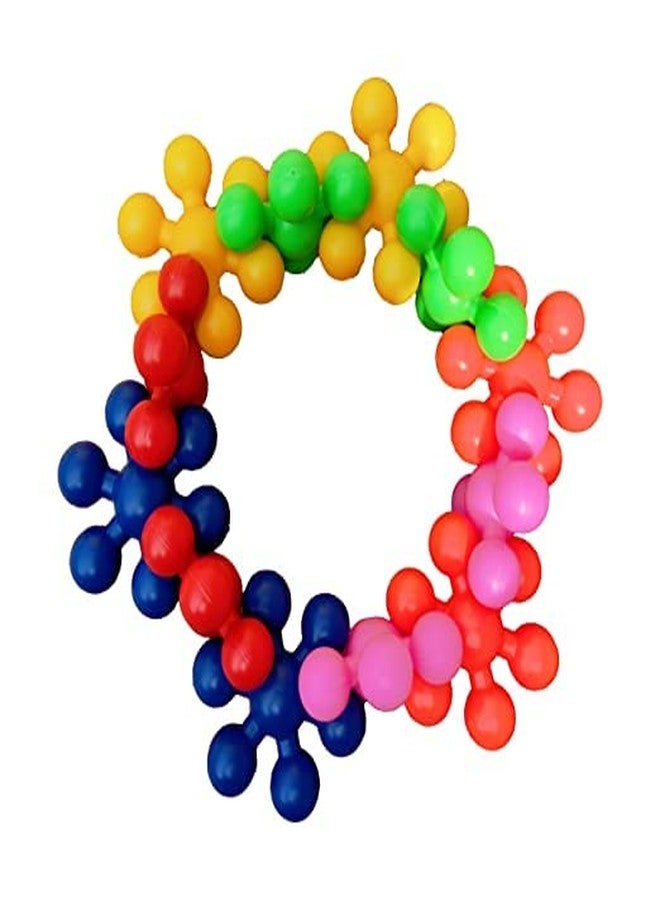 Sukan Tex My Star Links Activities Educational Building Blocks Toys for Kids Boys Girls Multicolor 100 Pieces for Age3+ Years (Star Link) - Image 3