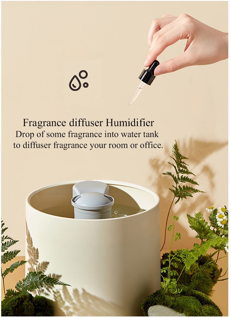 Bear - Air Humidifier 4.5L Large Capacity Cool Mist Silent Maker Aromatherapy Humidifier 99% Antibacterial and Purifying Desktop Humidifier 2-pin plug (CN) - Image 1