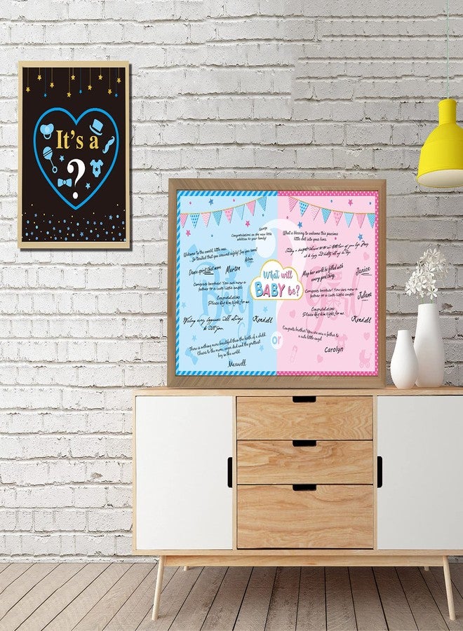 نيزيو ألعاب كشف جنس المولود من نيزيو للضيوف، زينة لكشف جنس المولود (ولد أم بنت)، يكتب الضيوف دعاءً للمولود ويوقعون في دفتر توقعات الضيوف، بطاقات، أفكار لألعاب ومستلزمات حفلات الأطفال. - Image 4