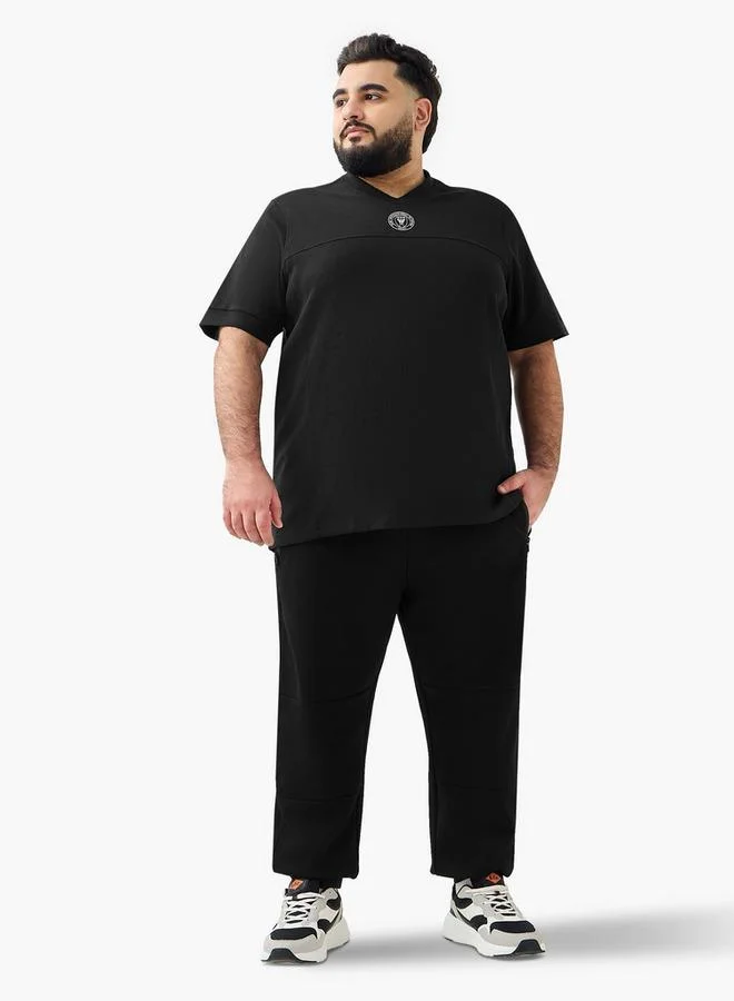 Splash FAV Men Regular Fit V-neck Short Sleeves Printed T-shirt