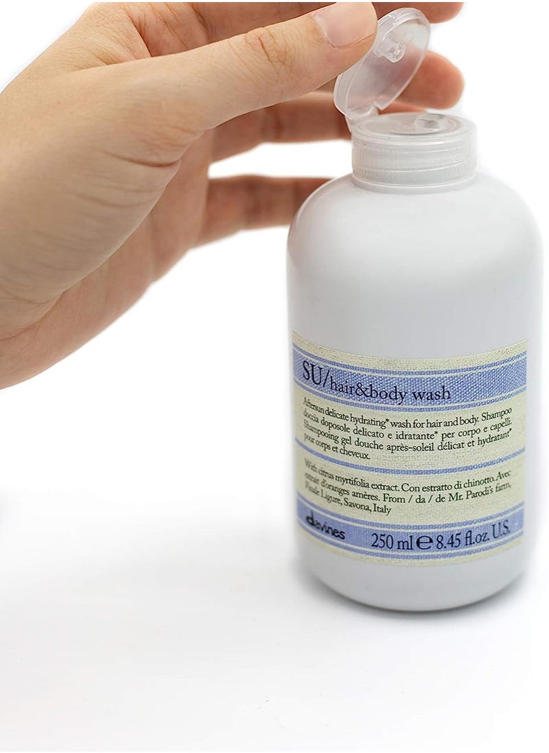 Davines Su Hair  Body Wash 250ml  - Image 4