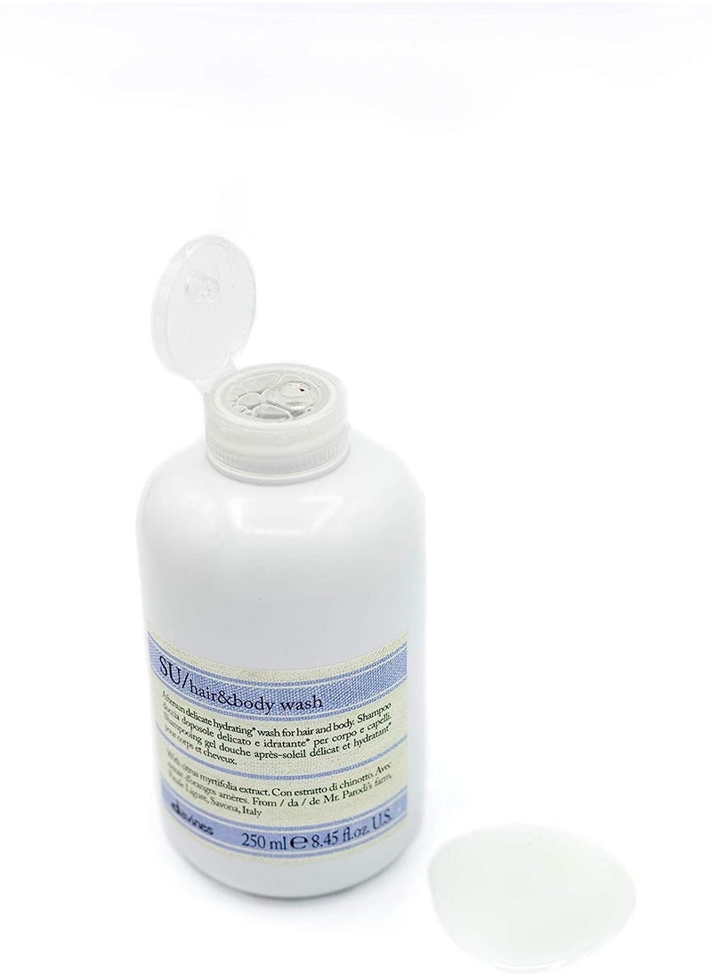 Davines Su Hair  Body Wash 250ml  - Image 3