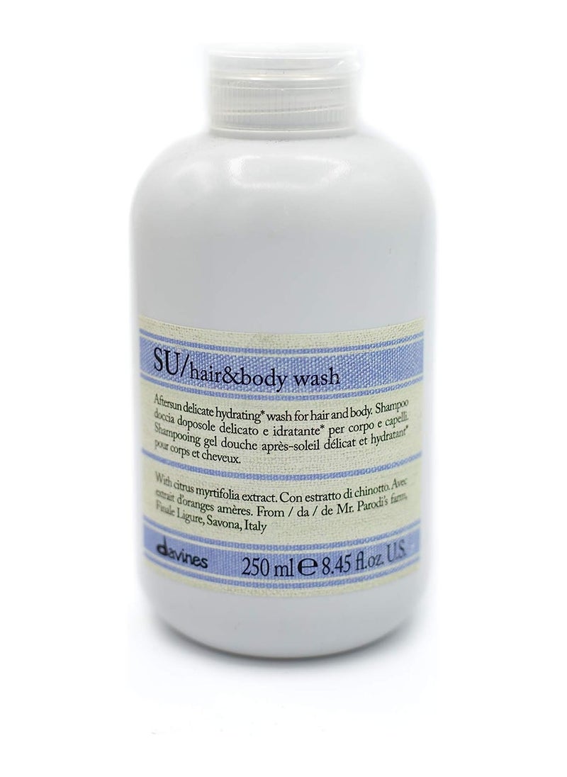 Davines Su Hair  Body Wash 250ml  - Image 2