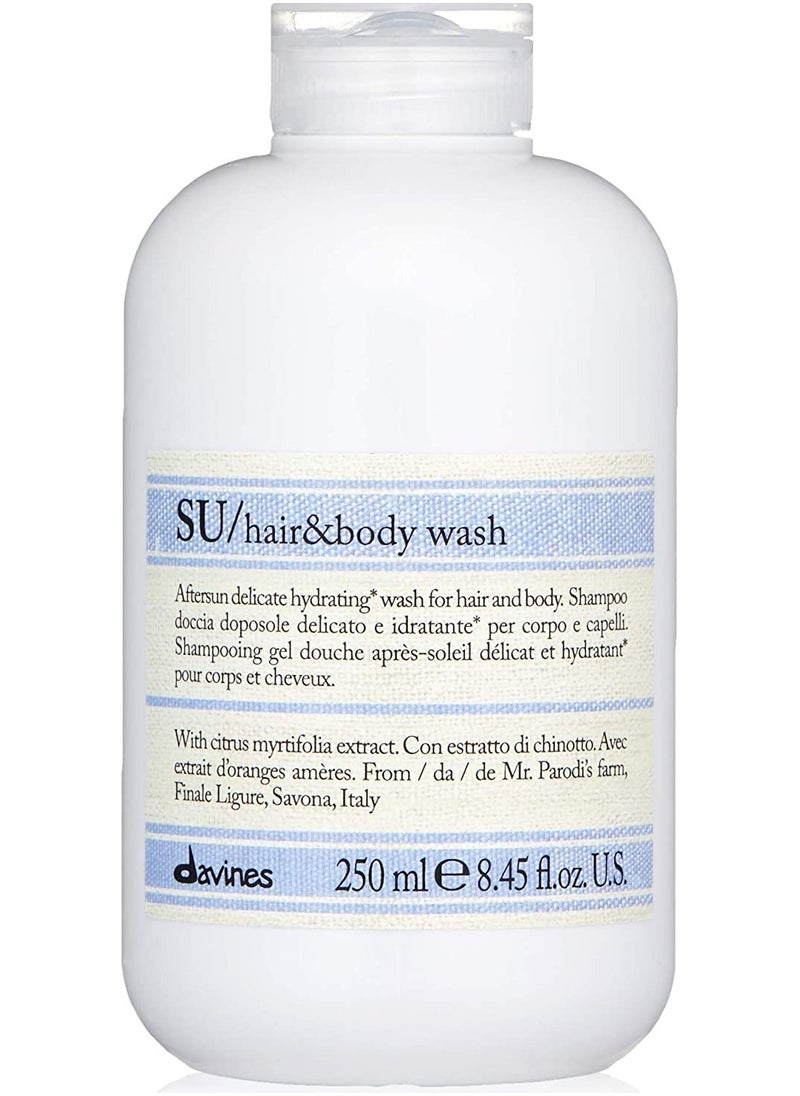 Davines Su Hair  Body Wash 250ml  - Image 1
