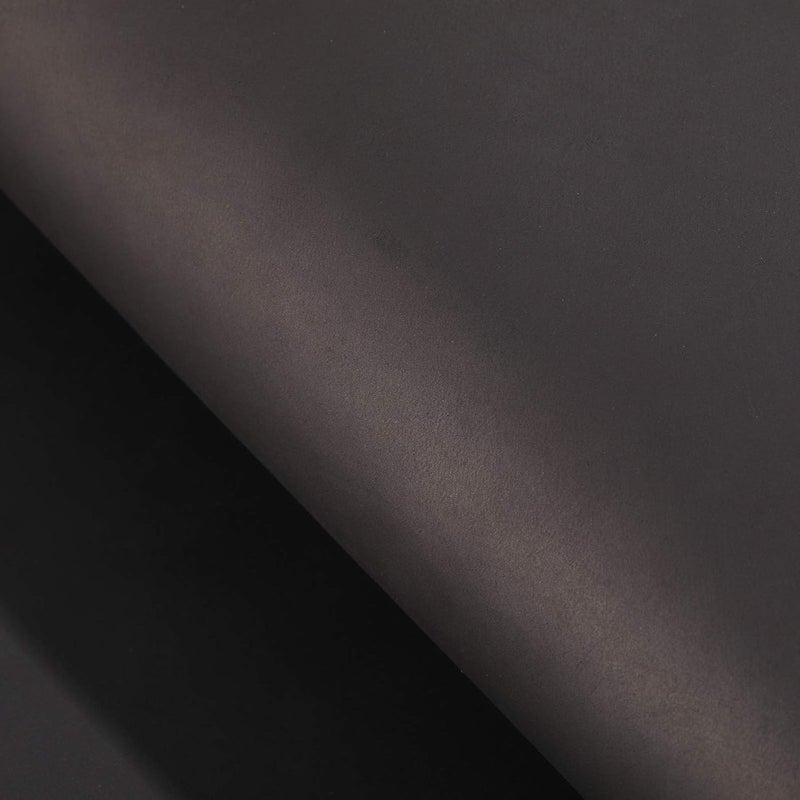DeShan Tooling Leather 4.5-5oz/1.8-2.0mm Thick Finished Grain Cowhide Leather Cow Skins Crafts Hobby Sewing Tooling Workshop Crafting Leather Pre-Cut Leather Hides Tooling Leather Sheet (12"x24", Black) - Image 3