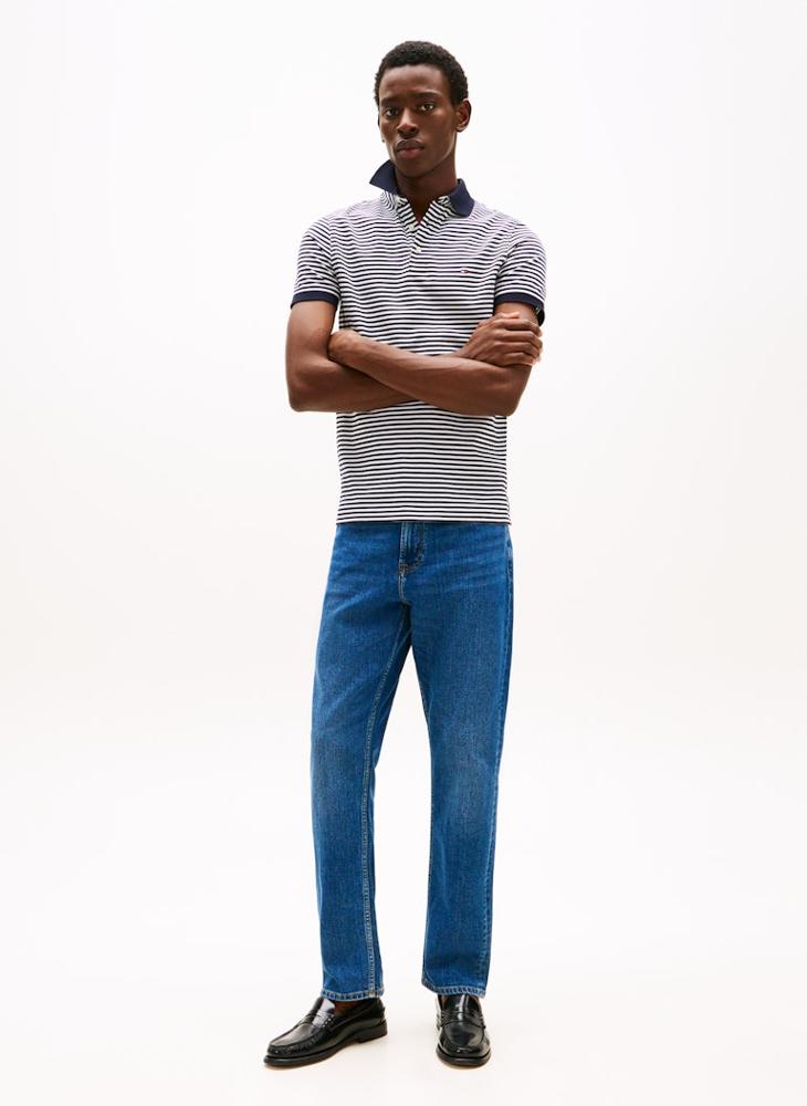 تومي هيلفيغر بولو بقصة ضيقة من مجموعة 1985 - Image 3