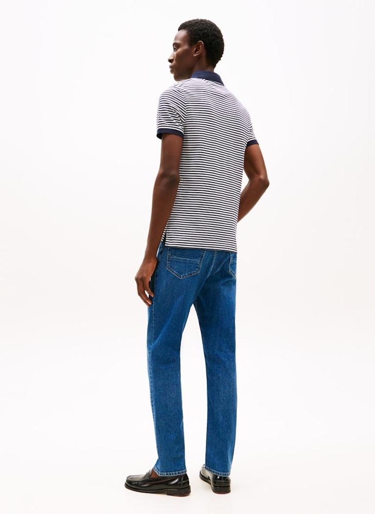 تومي هيلفيغر بولو بقصة ضيقة من مجموعة 1985 - Image 2