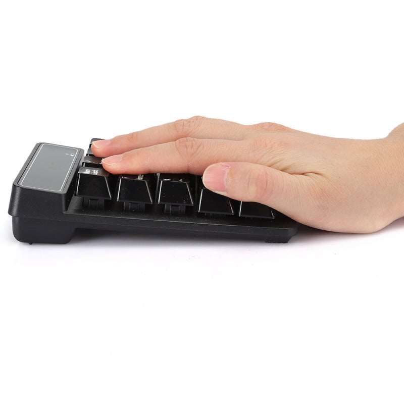 Bluetooth Numeric Keypad 19-Key Thousands Key Input - Suspension Keys Comfortable Touch Feeling - Waterproof Bluetooth Number Pad for Home Office - Image 4