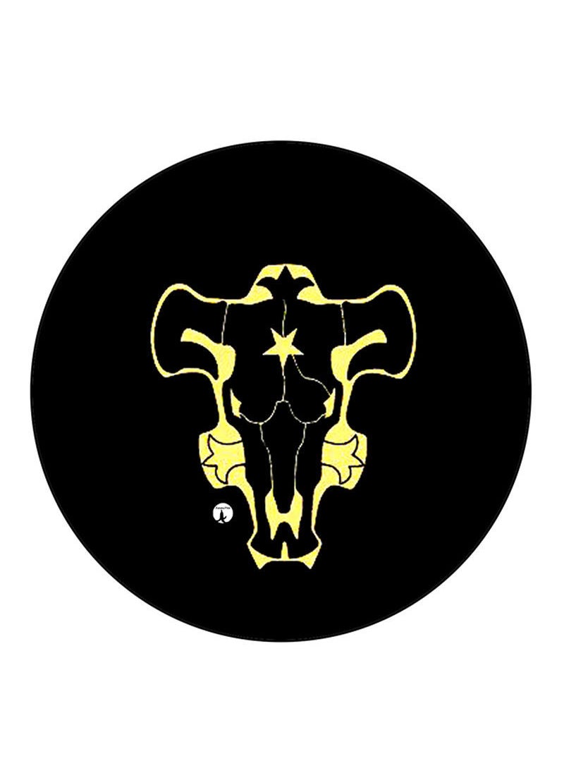 RKN Black Clover Black Bull Printed Mouse Pad Multicolour 