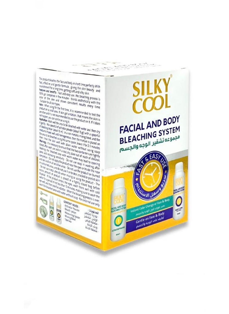 Silky Cool SILKY COOL FACIAL AND BODY BLEACHING SYSTEM 50ml  - Image 1