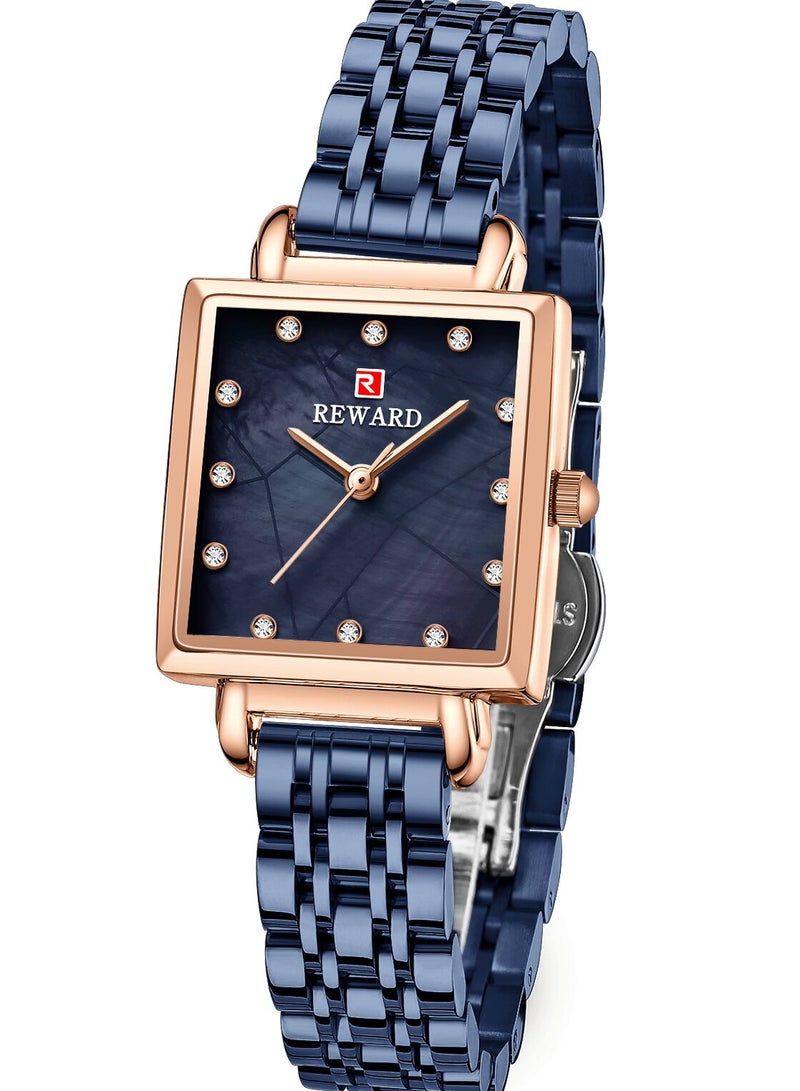 REWARD Wrist Watch for Women Luxury Ladies Watches Women's Bracelet Watch Small Stainless Steel Analog 3ATM Waterproof Watches for Women - Image 1