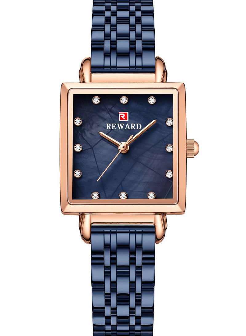 REWARD Wrist Watch for Women Luxury Ladies Watches Women's Bracelet Watch Small Stainless Steel Analog 3ATM Waterproof Watches for Women - Image 3