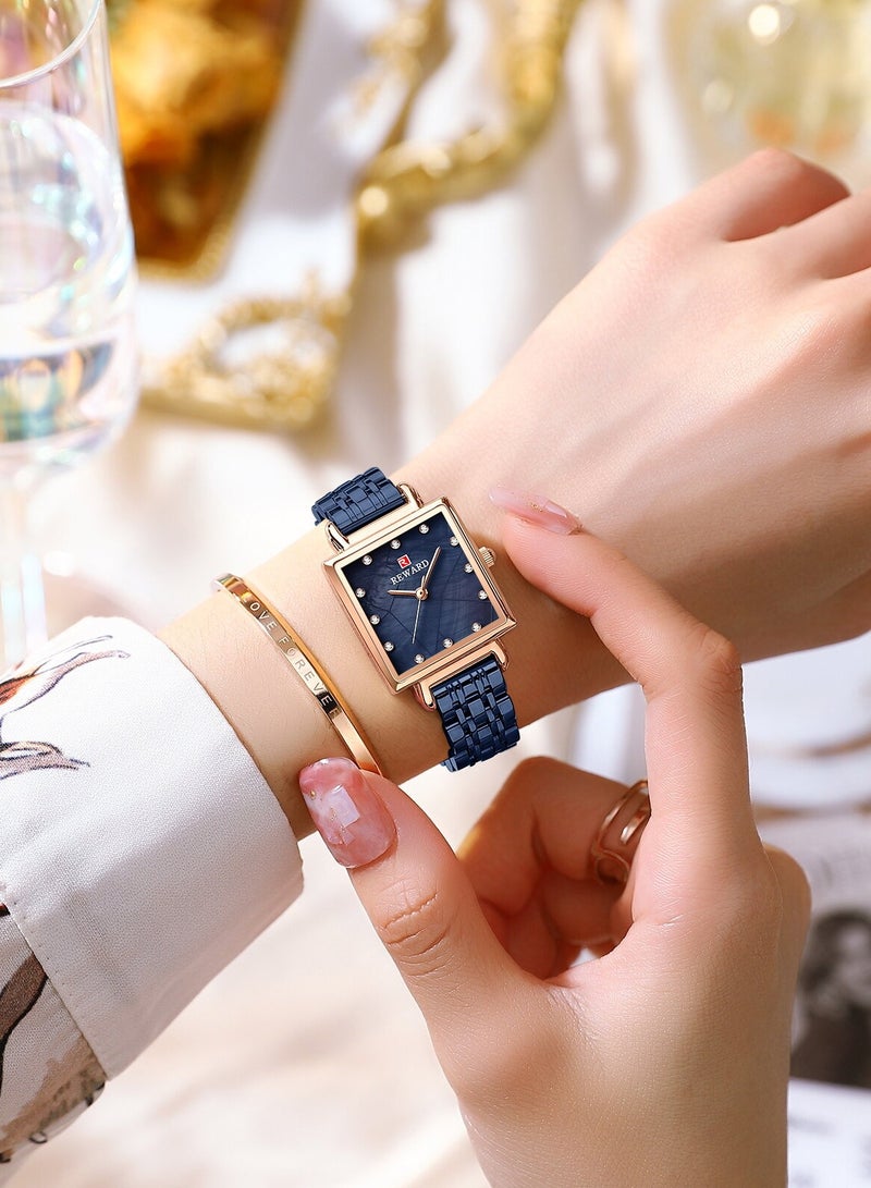 REWARD Wrist Watch for Women Luxury Ladies Watches Women's Bracelet Watch Small Stainless Steel Analog 3ATM Waterproof Watches for Women - Image 5