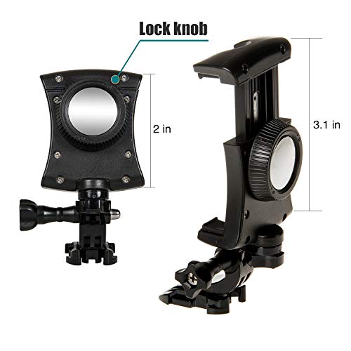 Coreal Mobile Phone Chest Mount Harness Strap Holder Cell Phone Clip Action Camera POV for Samsung iPhone Plus etc - Image 5