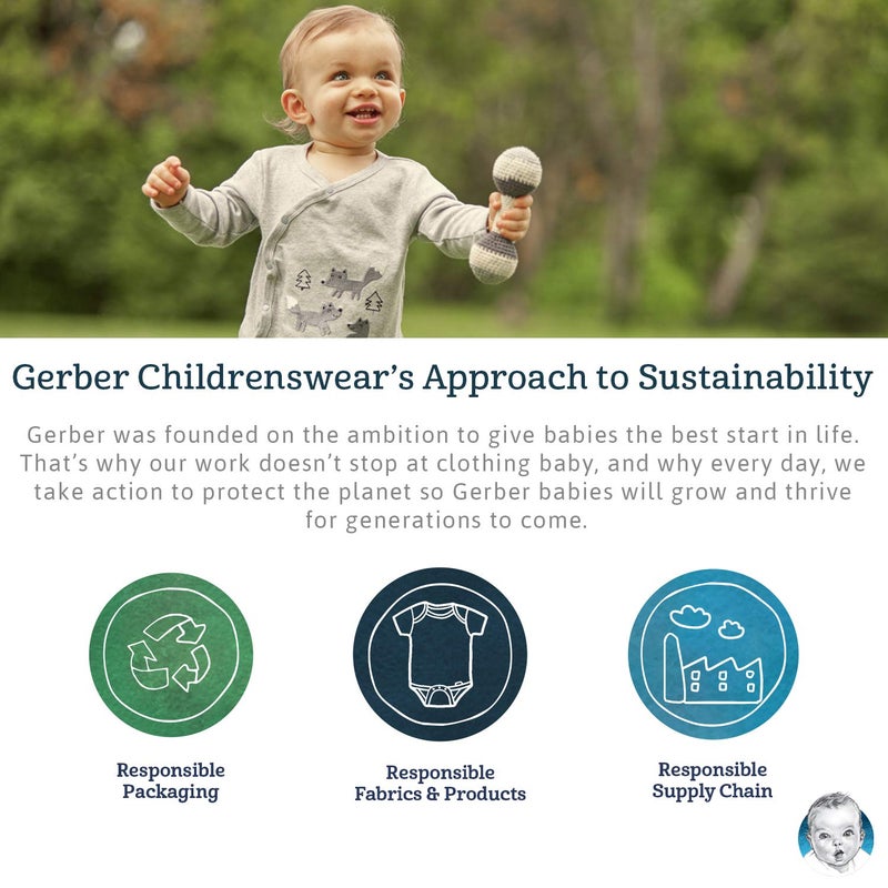 Gerber Gerber Unisex Baby Boys Girls Birdseye Prefold Cloth Diapers Multipack White 3-Ply 10 Pack  - Image 3