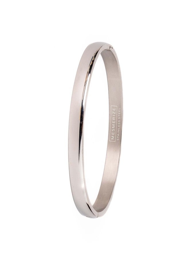 Mesmerize Zeus Gloss Kada Bracelet for Men | Premium Stainless Steel | High-Gloss, Anti-Tarnish, Hypoallergenic | Durable, Stylish Accessory for All Occasions | 6 months warranty. - Image 1