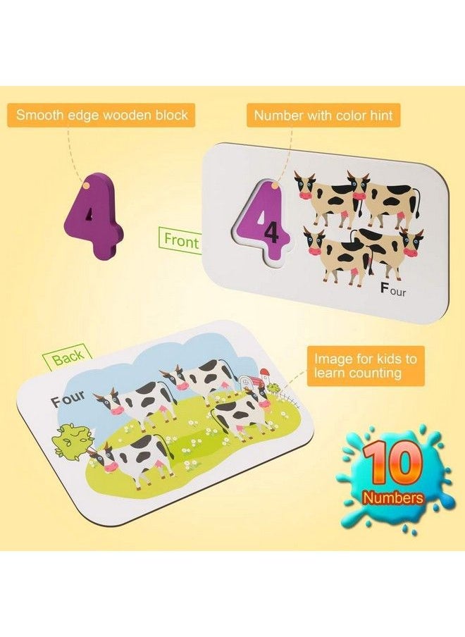 Numbers And Alphabets Flash Cards Set Abc Wooden Letters And Numbers Animal Pattern Board Matching Puzzle Game Montessori Educational Learning Toys Gift For Preschool Kids Age 3 4 5 Years - pzsku/Z32A8F41107F6F04F1222Z/45/_/1692170541/f825b364-296f-4b75-8569-9c9f7f3215df