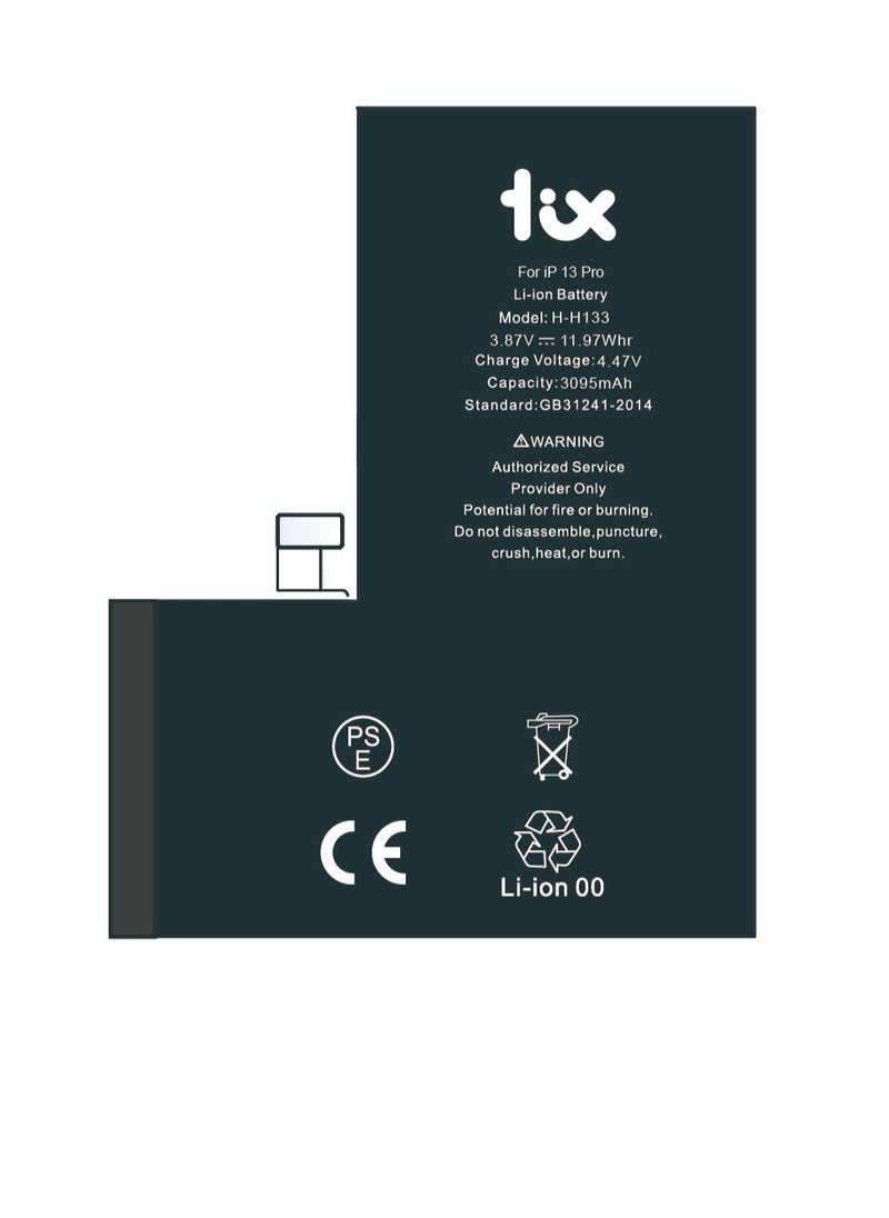 TIX - Alternative Battery For iPhone 13 PRO Super Capacity - Image 1