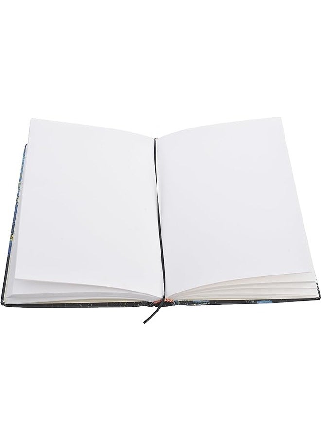 كراسة الرسم ذات الغلاف الصلب عالي الجودة من سمارت 9003، 100 ورقة كريمية فاتحة مقاس 24 × 16 سم 120 جرام للرسم والفنون - متعدد الألوان