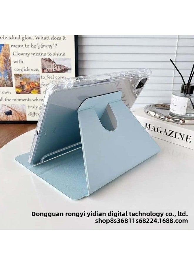 Ipad 9th Generation Protective Cover 360 Degree Rotating Acrylic With Pen Slot 11 Inch Pro Anti-bending Air4/5 Book Style-Color:lavender Purple-Applicable Model:iPad Pro11 2018/2020/2021/2022 (Universal) - Image 5