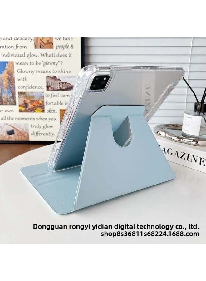Ipad 9th Generation Protective Cover 360 Degree Rotating Acrylic With Pen Slot 11 Inch Pro Anti-bending Air4/5 Book Style-Color:lavender Purple-Applicable Model:iPad Pro11 2018/2020/2021/2022 (Universal) - Image 2