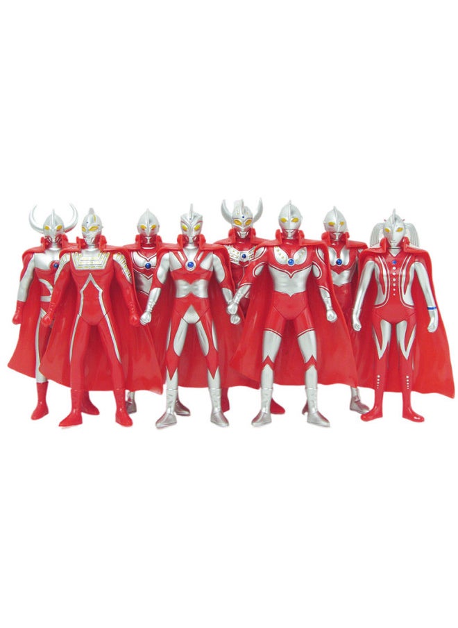 Genuine Authorized Jinjiang Ultraman Toy Superman Sven Tello First Generation Ace Doll With Cloak Joint Movable-Color:The First Generation Of Ultraman
