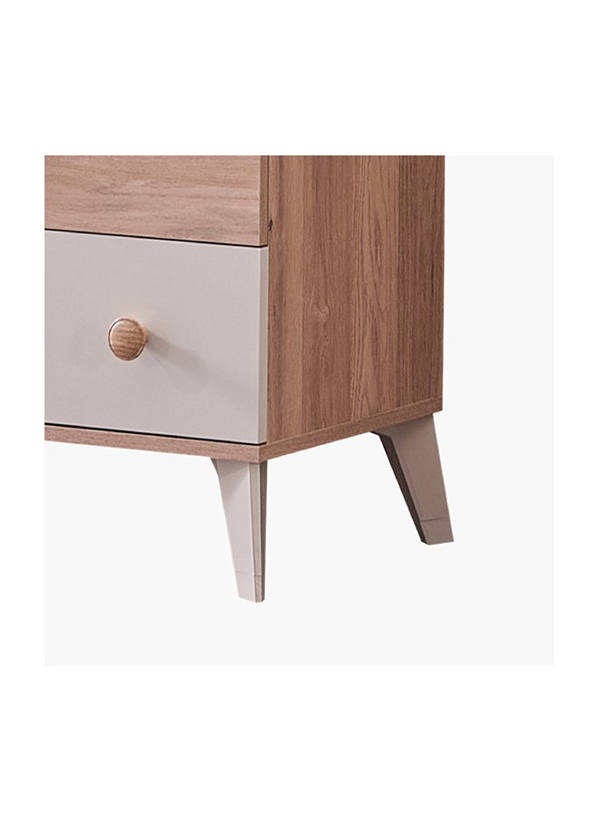 Home Box Napoli 2-Piece 3-Drawer Dresser | Dressing Table | Vanity Table | Makeup Table and Mirror Set multicolour 84.8 x 82.8 x 43 cm  - Image 5