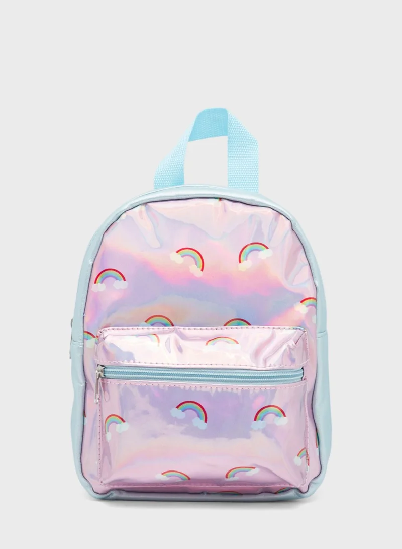 shoexpress Front Zip Pocket Backpack
