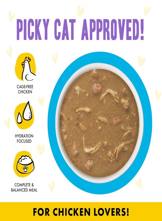 Weruva B.F.F. OMG - Best Feline Friend Oh My Gravy!, Chicken Cloud 9 with Chicken in Gravy, 2.8oz Can (Pack of 12) - Image 3